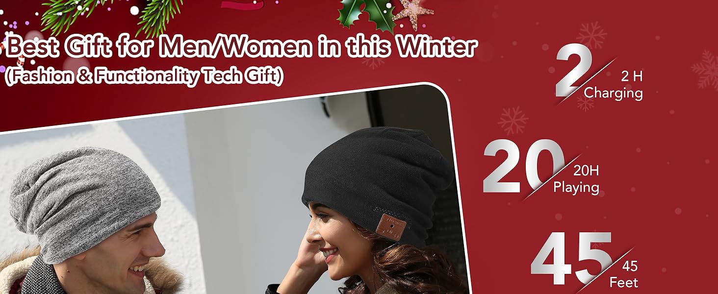 Bluetooth beanie 2023 2pack