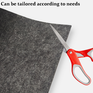 Non-Slip Backing Under Refrigerators Mat