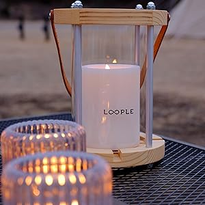 Amazon.co.jp: ［ LOOPLE ］ ループル キャンドルランタン