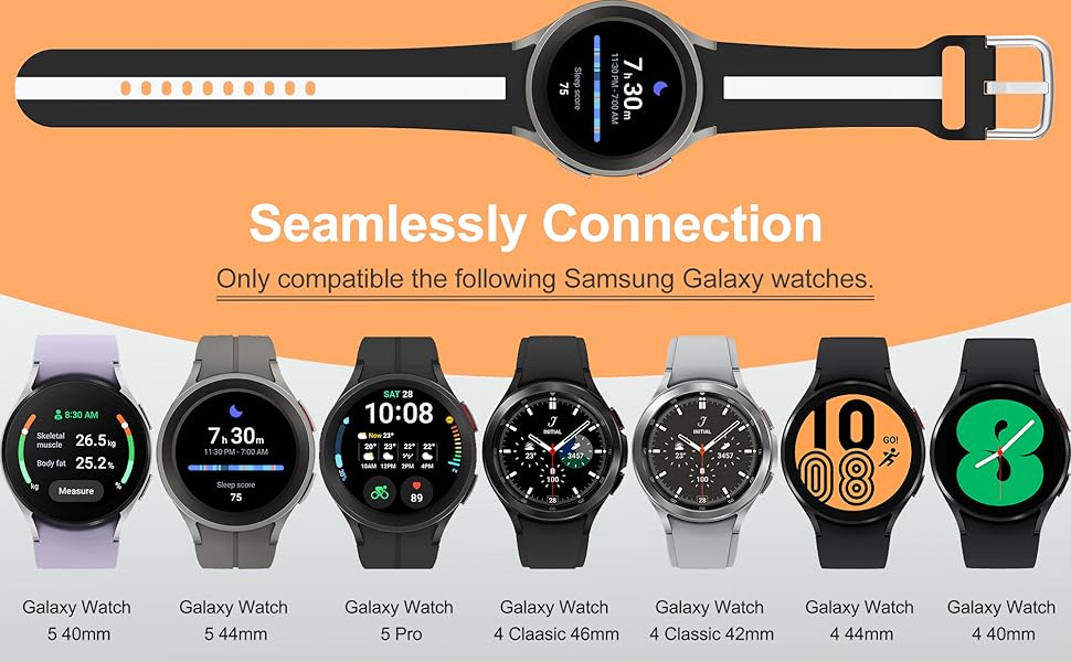 EZMVZKU 10 Pack Bands Compatible with Samsung Galaxy Watch