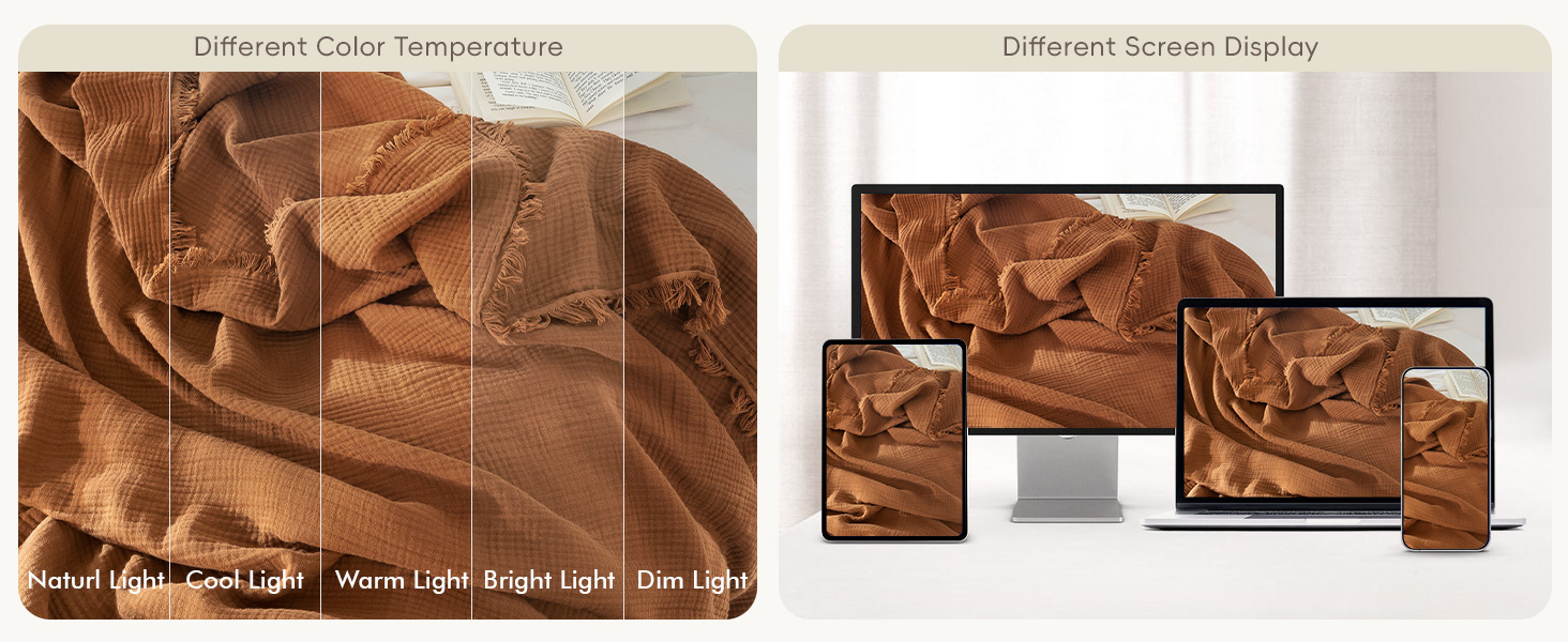 Drak Orange Throw Blanket