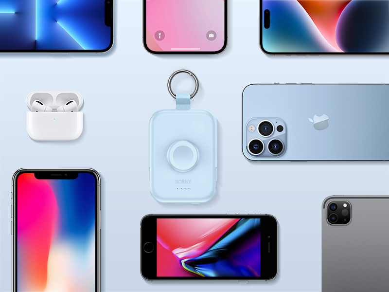 Blue Portable Charger