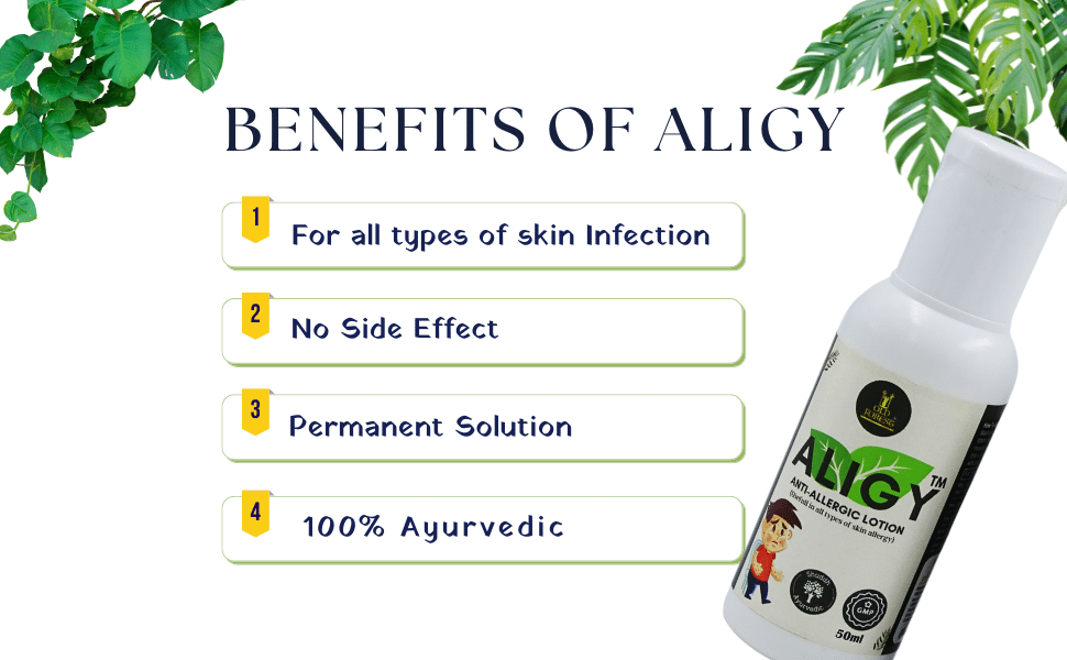 Buy Oldforest Aligy AntiAllergic Ayurvedic Lotion for Skin Itching