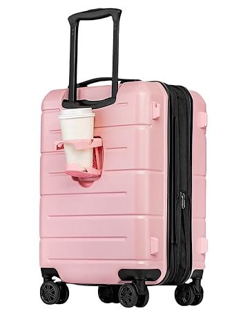 Amazon | [KYME] スーツケース キャリーケース カップホルダー