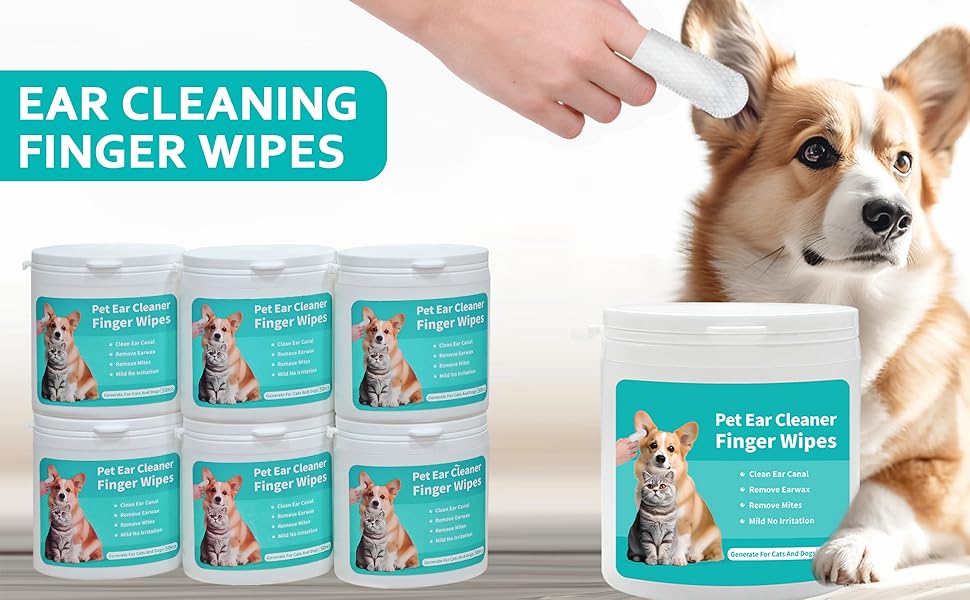 dental care finger wipes for dogs