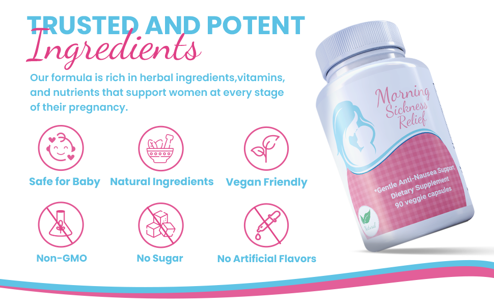 Morning Sickness Relief Vitamin B6 25mg for Pregnancy