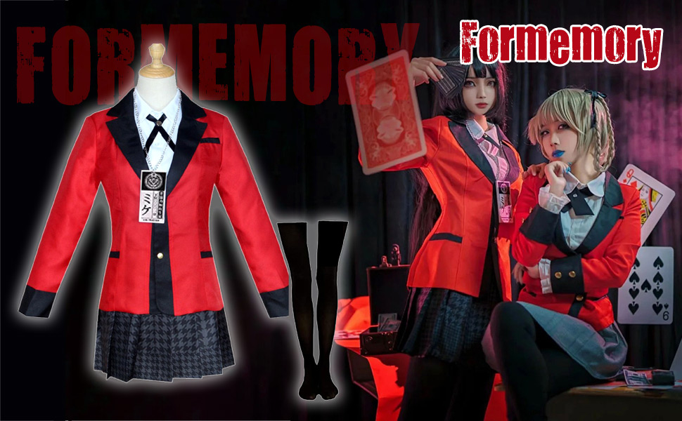 Amazon.co.jp: [Formemory] 賭ケグルイ コスプレ 蛇喰夢子