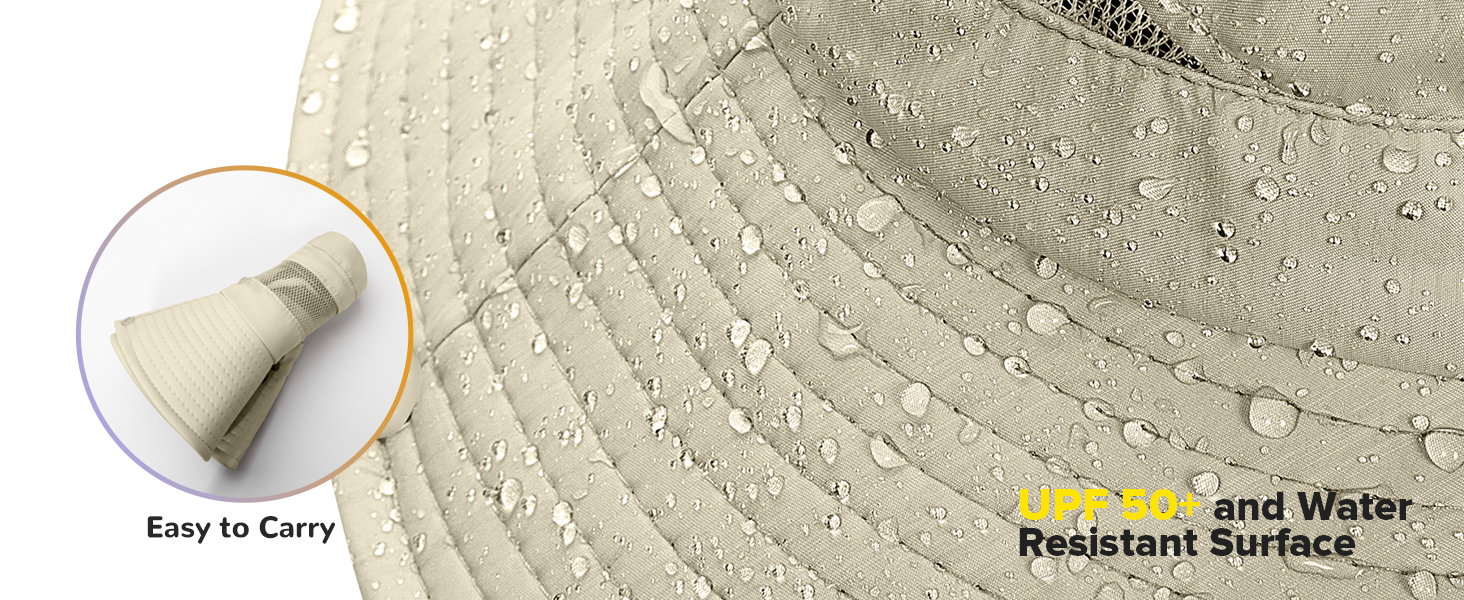 beach hat water resistant