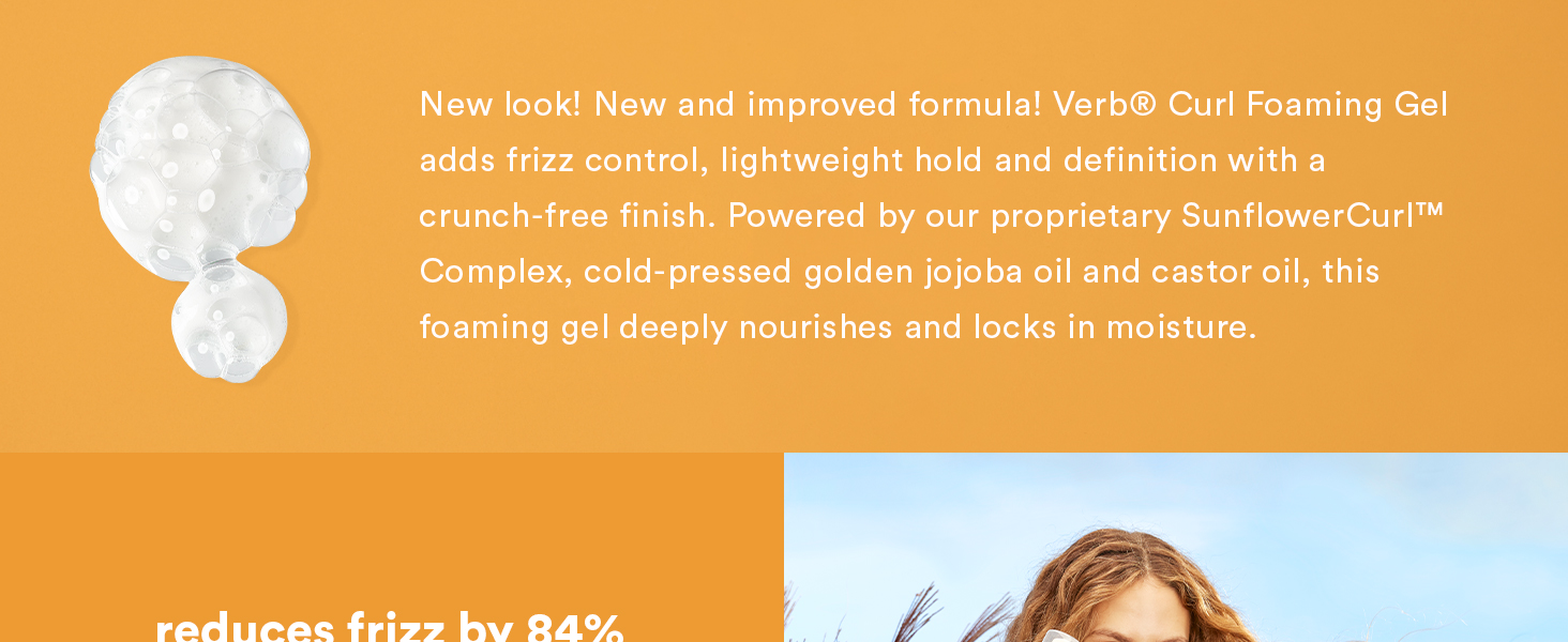 curl foaming gel texture and benefits