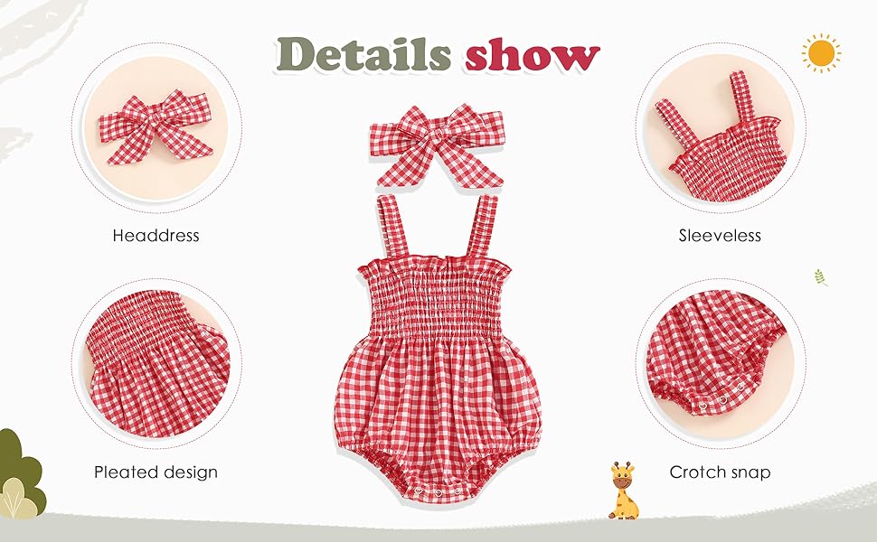 Baby girl romper