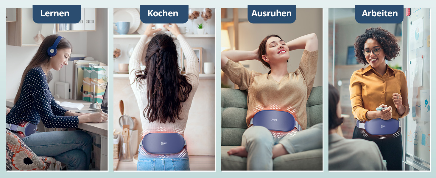 Wärmegürtel Rücken Heizkissen Kabellos