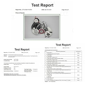 Baby Spiral Plush Toys, Black White Stroller Toy Stretch &amp; Spiral Activity Toy