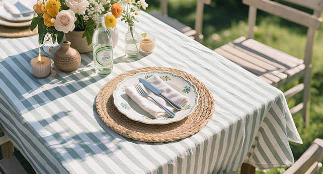 AIMSEAL 13 Inch Woven Placemats Set for Dining Table Decor