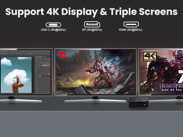 mini pc triple display
