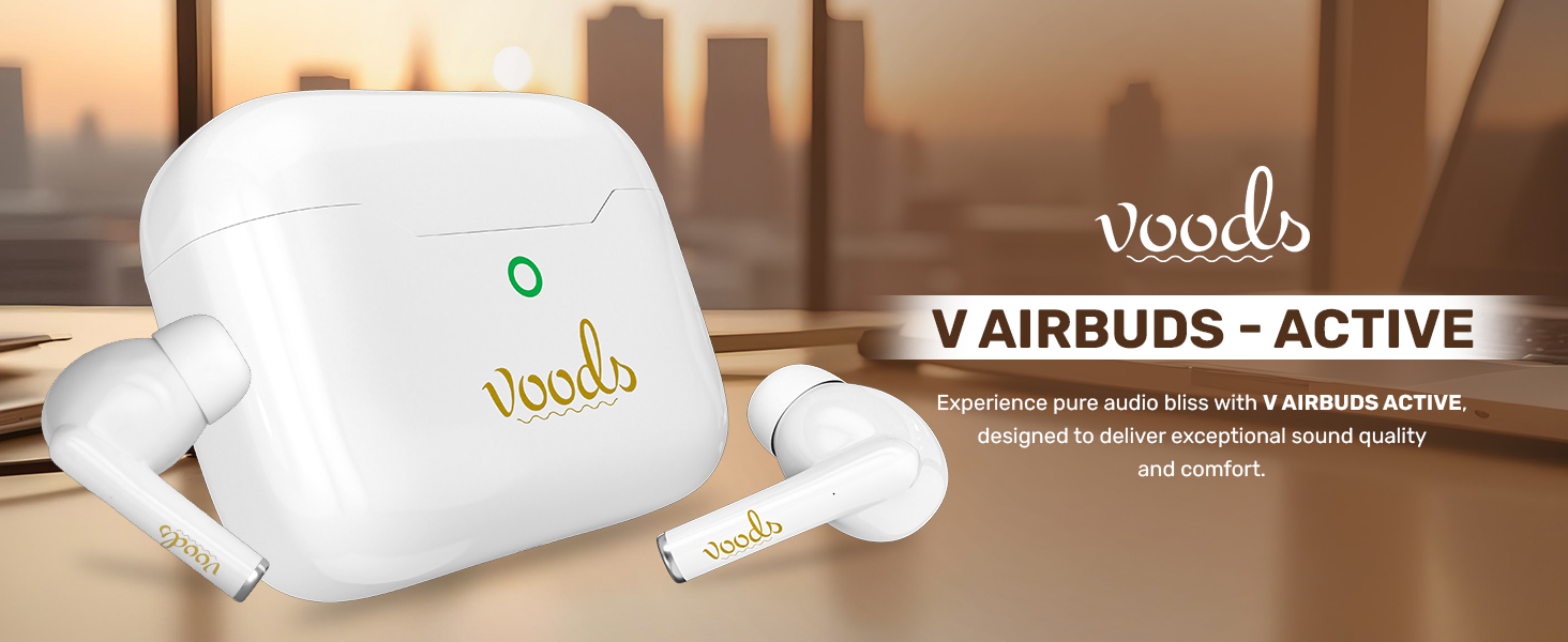 active airbuds white case buds