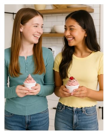 Soft Serve Ice Cream Machine 1.25Qt | No Pre-Freezing Automatic Ice Cream Maker