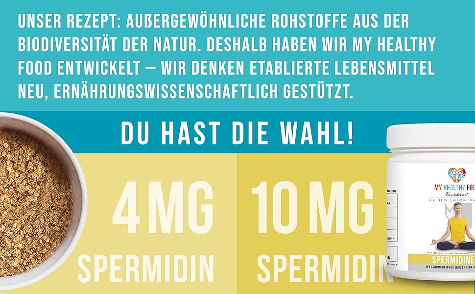 Spermidine X – Weizenkeim-Konzentrat, hohe Nährstoffdichte, reich an ...