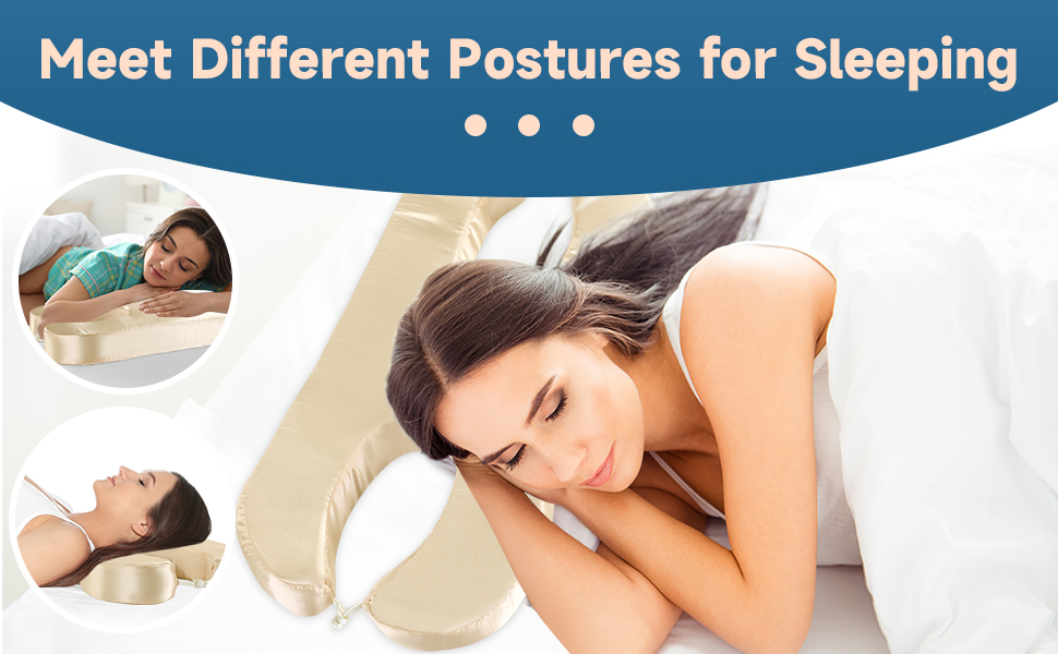 Amazon.com: MABOZOO Memory Foam Side Sleep Beauty Pillow