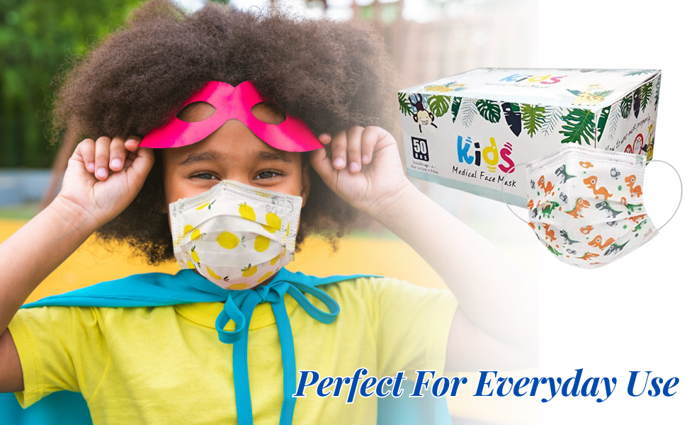 PSI 3 Ply NonSterile Mask Disposable Surgical Kids mask