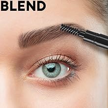 microblading natural makeup blending eyebrows spoolie brush