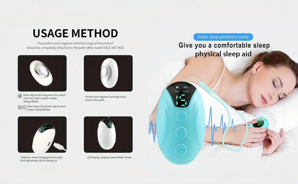 熟睡者 Sleep, Sleep, Sleep Amazon.com: Sleep Aid Device, Handheld Portable 2 Modes
