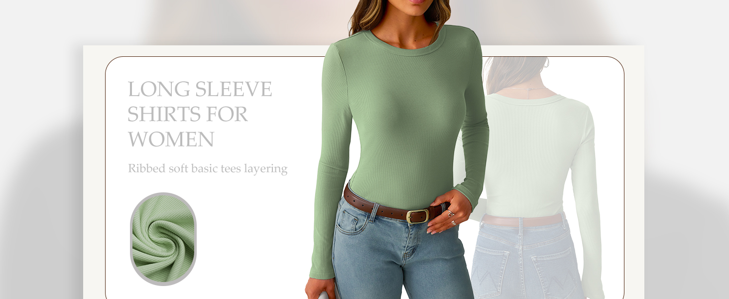 womens long sleeve tops