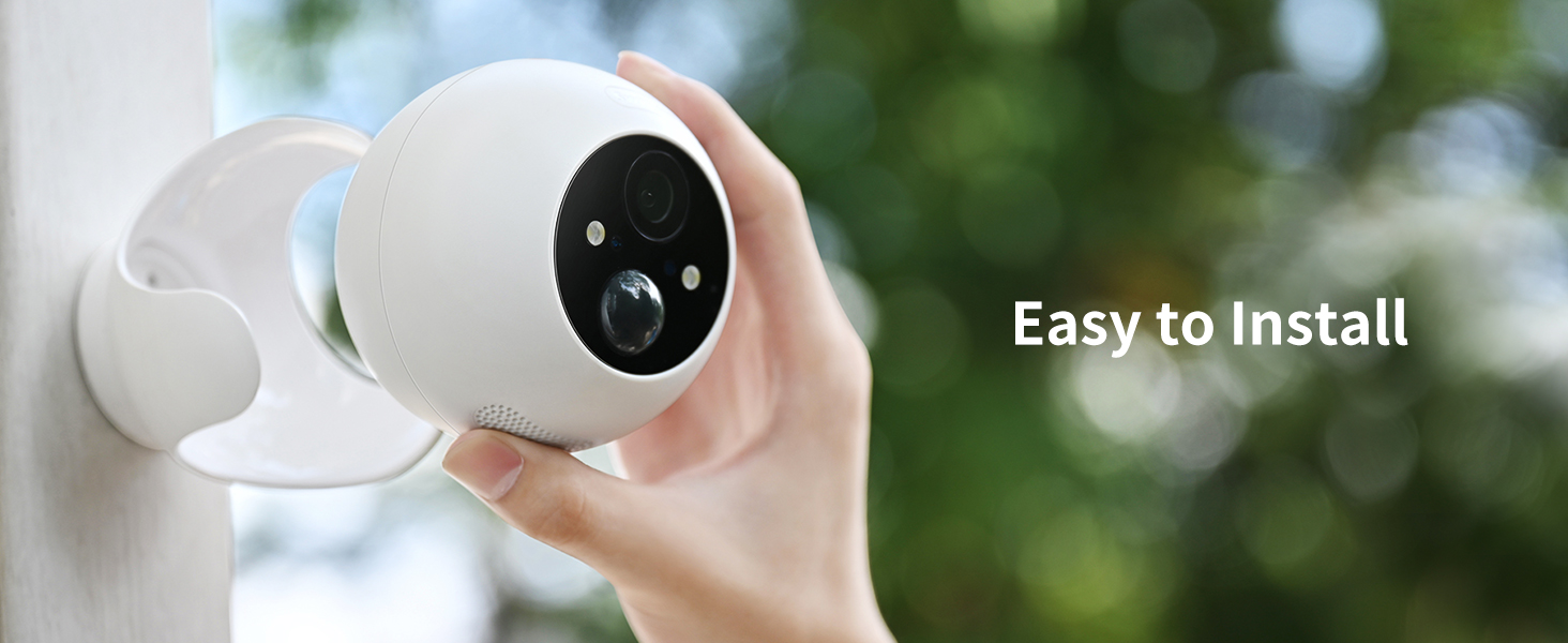 SwitchBot Outdoor Spotlight Cam with Solar Panel Kit, Waterproof Security Camera Outdoor