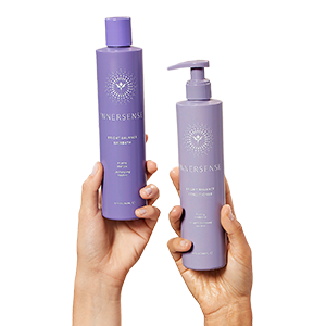 Innersense Organic Bright + Balanced Purple Shampoo + Conditioner Duo: for blondes and gray hair