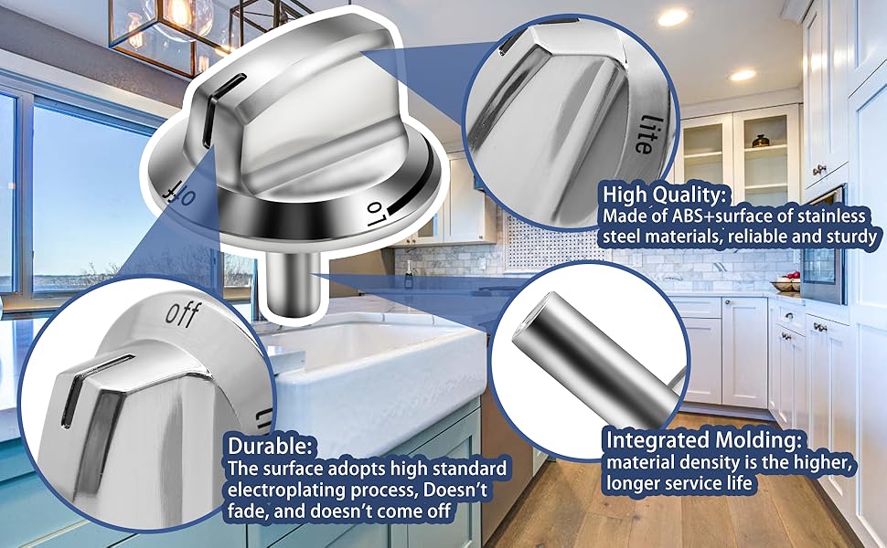 Upgrade 5304525746 Control Knob for Frigidaire, Replacement