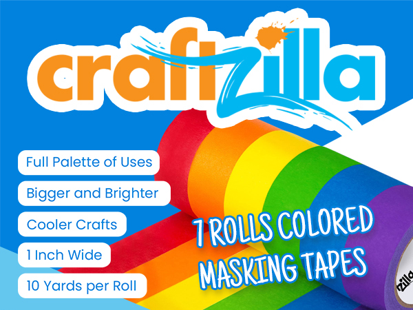 Colored Masking Tape