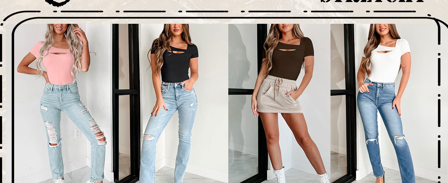 ribbed tops for women