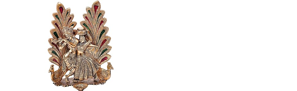 NOBILITY Radha Krishna Idol Statue with ... 22 NOBG676