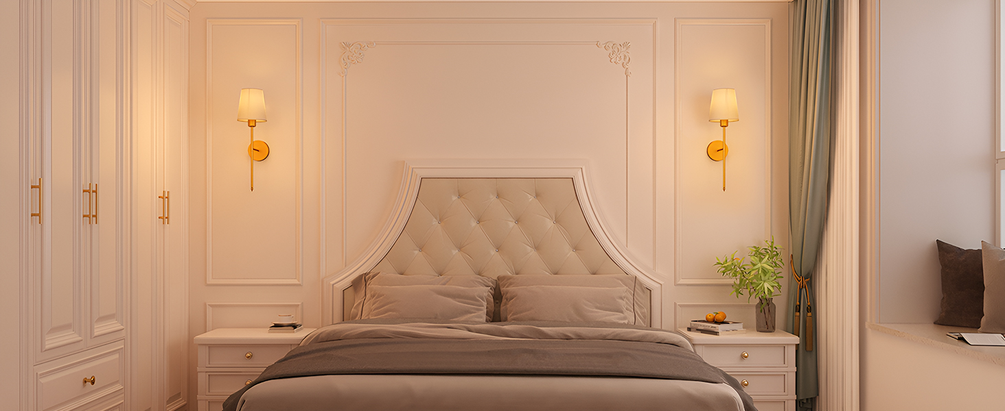 Wall Sconce Gold6-3