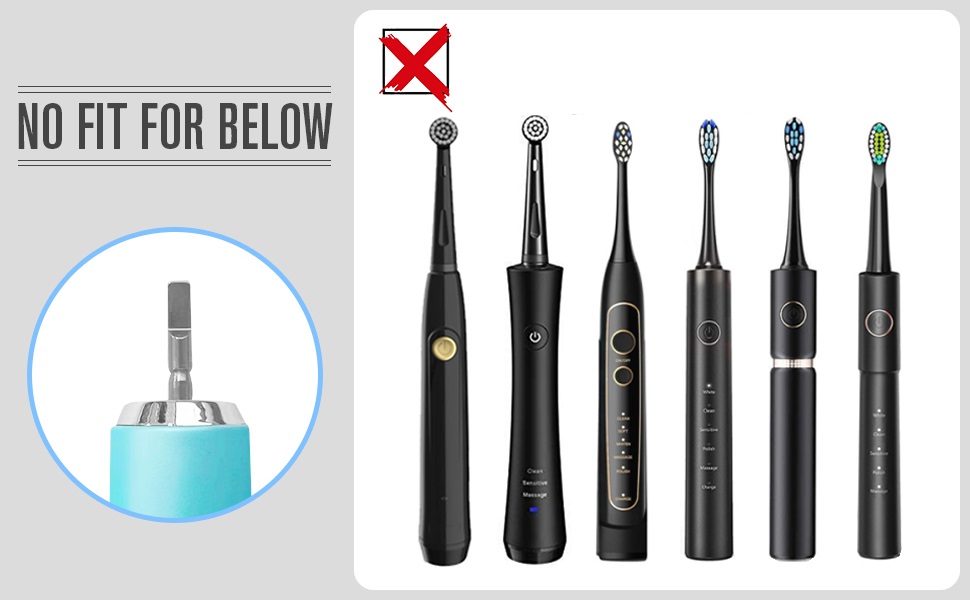 10 Pack Toothbrush Heads, Electric Toothbrush Replacement