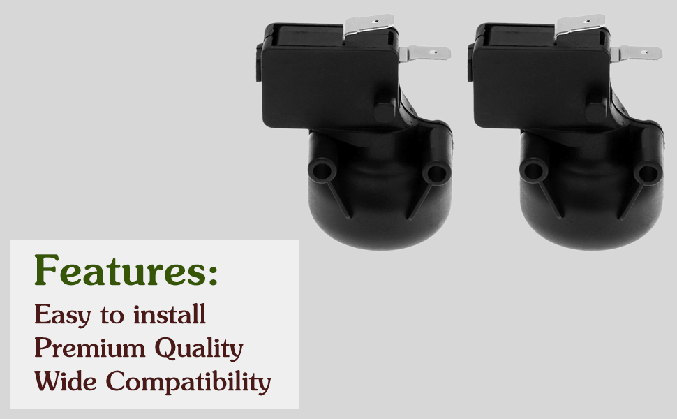 Amazon.com : Aupoko Micro Anti Tilt Dump Switch for Patio Heater, 2Pcs - Space Heater Tip Over Switch Replacement