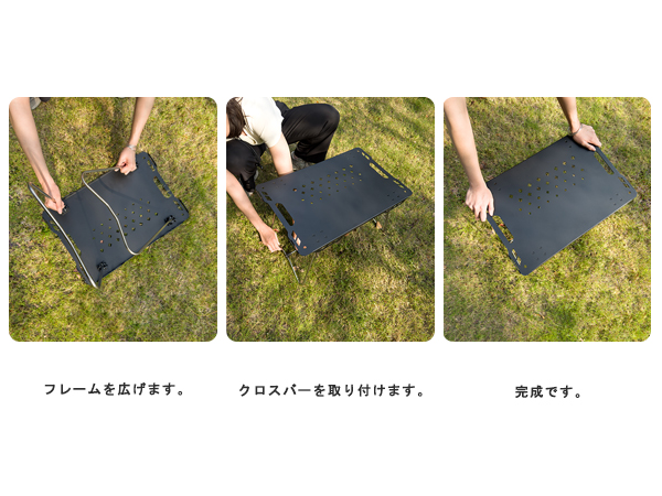 Amazon | MOON LENCE キャンプ テーブル 多機能 IGT アルミ