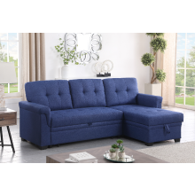 Reversible Chaise blue