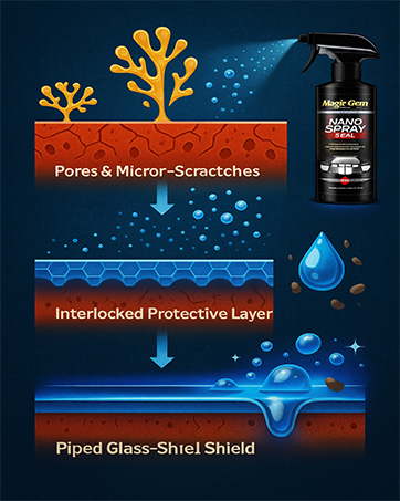 Amazon.com: Magic Gem Nano Ceramic Car Coating Spray, Quick Effect Amazon.com: Magic Gem Nano Ceramic Car Coating Spray, Quick Effect