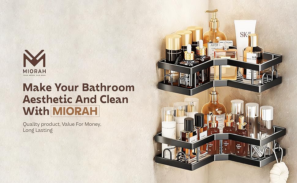 bathroom organiser without drill