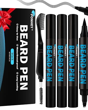 5-Pack Beard Pen Filler for Men