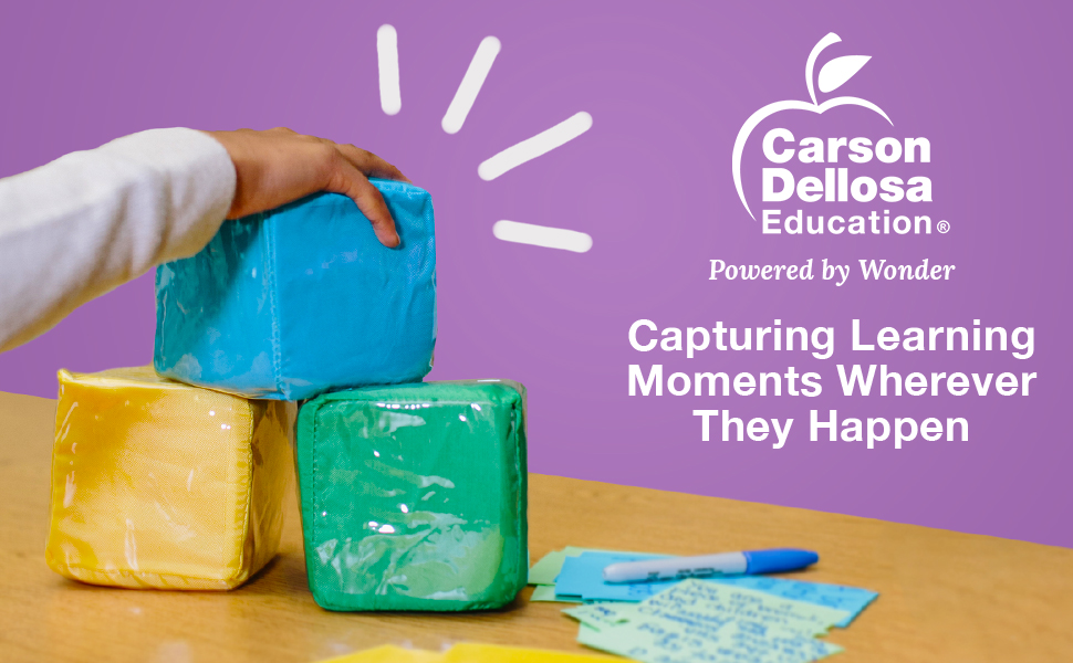 Carson Dellosa Differentiated Instruction Cubes, 3 Large