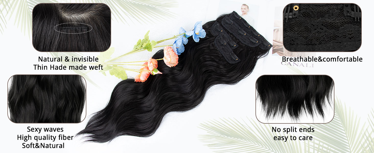 clip in hair extensions