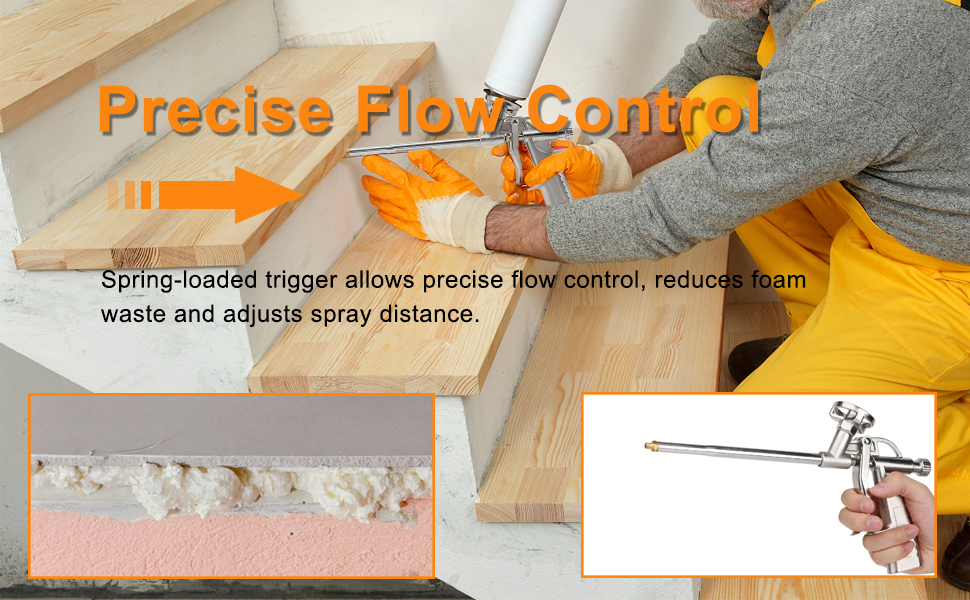 Spray Foam Gun,Expanding Foam Gun,Sealant Dispensing PU Foam Sealant