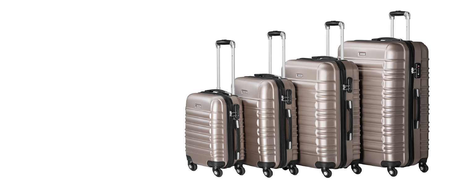 Juskys Hartschale Kofferset Reisekoffer - leicht, geräuscharme 360° Rollen, Zahlenschloss, Champagner
| Juskys Reisekof Bf206647 48df 4f82 866e 4198c23985b3. CR0,0,1464,600 PT0 SX1464 V1