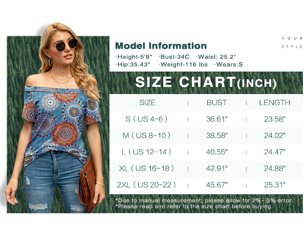 HIYIYEZI Women's Short Sleeve Boat Neck Off Shoulder Blouse