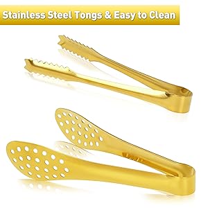 Serving Tongs Kitchen Tongs Stainless Steel Food Tong Serving Tong