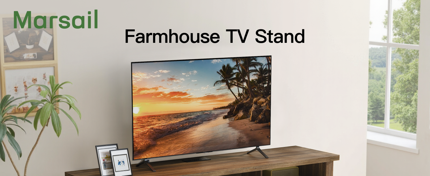 Marsail 70“ Farmhouse TV Stand