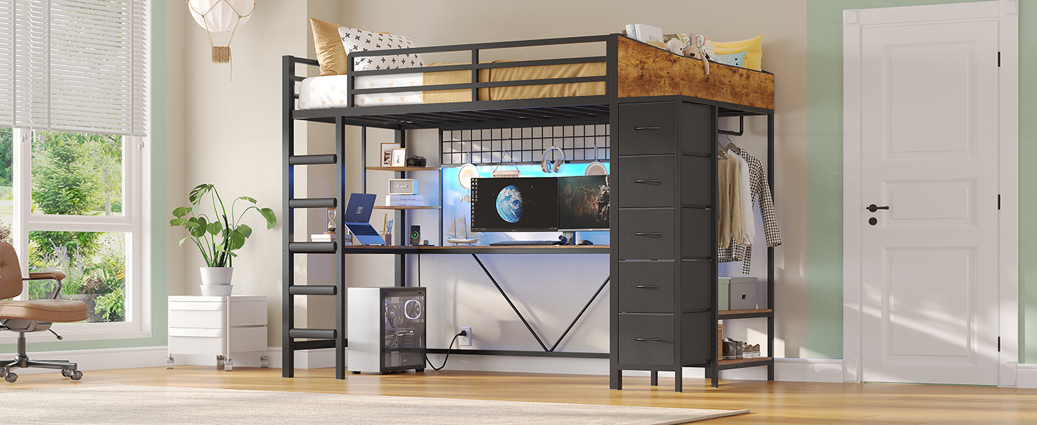 twin loft bed with hall tree loft twin size with drawers