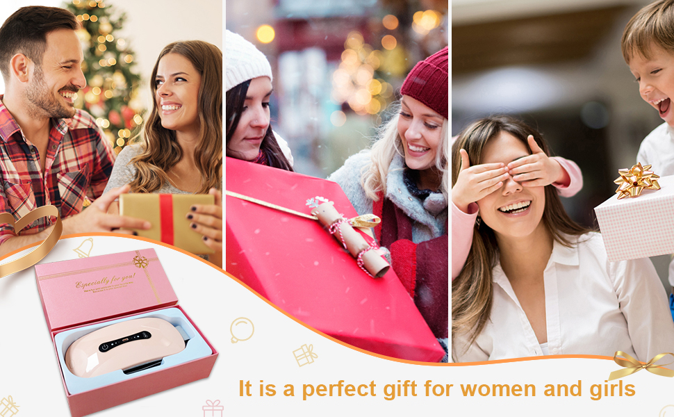 Menstrual Heating Pad, 3 Levels Adjustable Temperature Electric Period Heating Belt, Portable