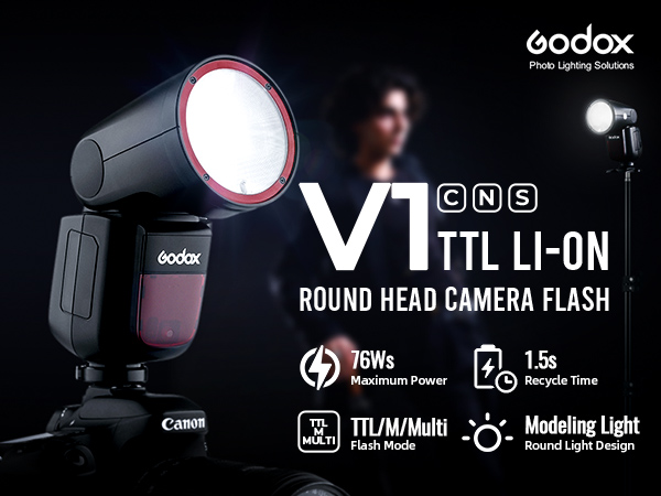 godox v1s sony  ゴドックス　V1 Amazon.com : GODOX V1 V1-S Flash for Sony, 76Ws 2.4G TTL